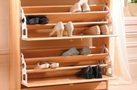 Bí kíp chọn kích thước của tủ giày gỗ đem lại may mắn ngay từ cửa nhà